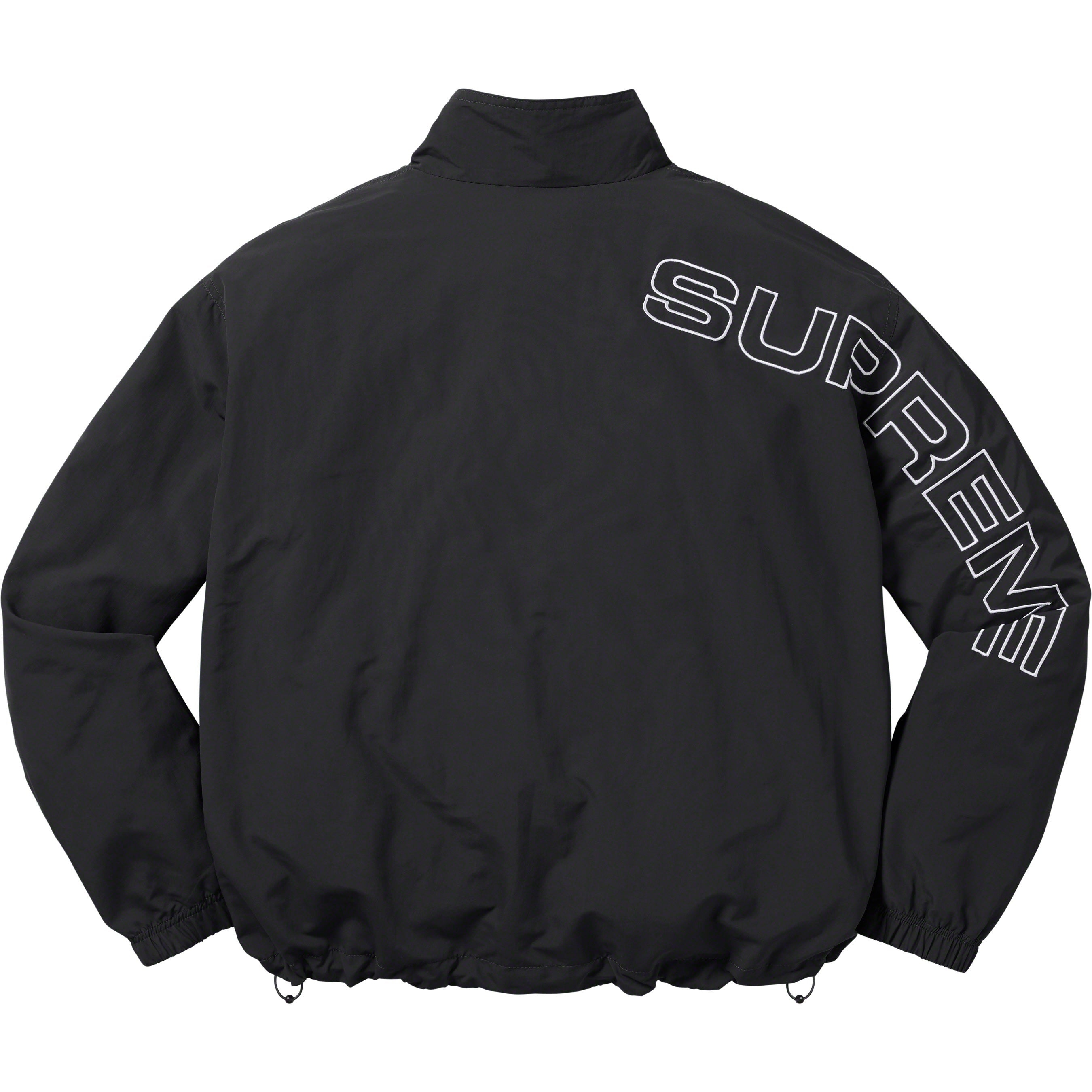 Spellout Embroidered Track Jacket view 18